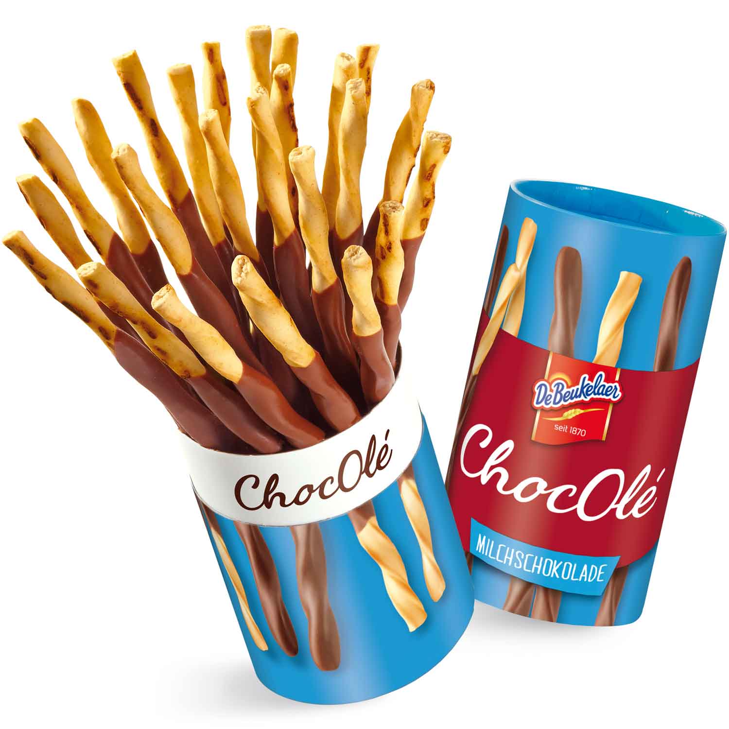 DeBeukelaer ChocOlé Milchschokolade 75g