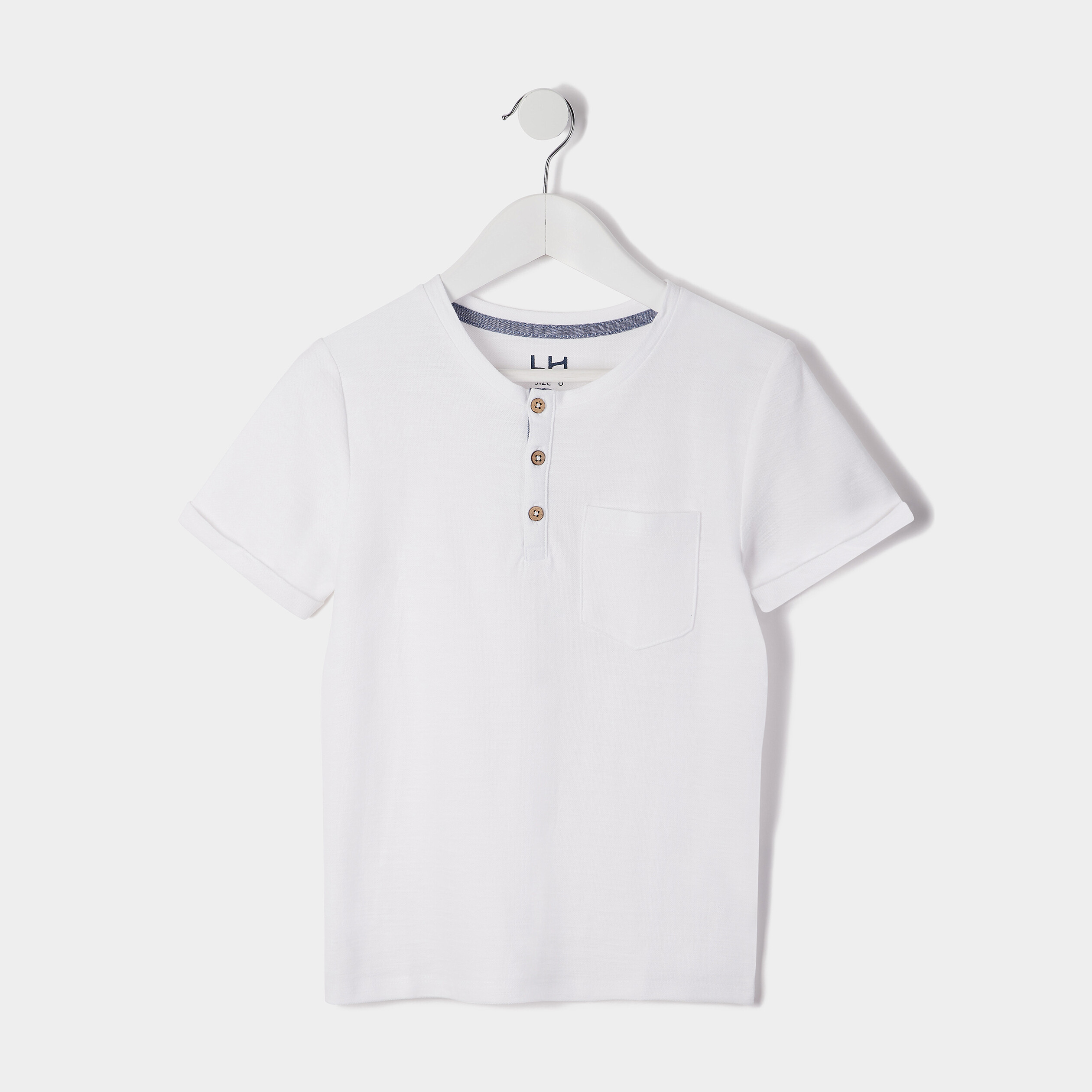 T-shirt manches courtes blanc garçon | La Halle