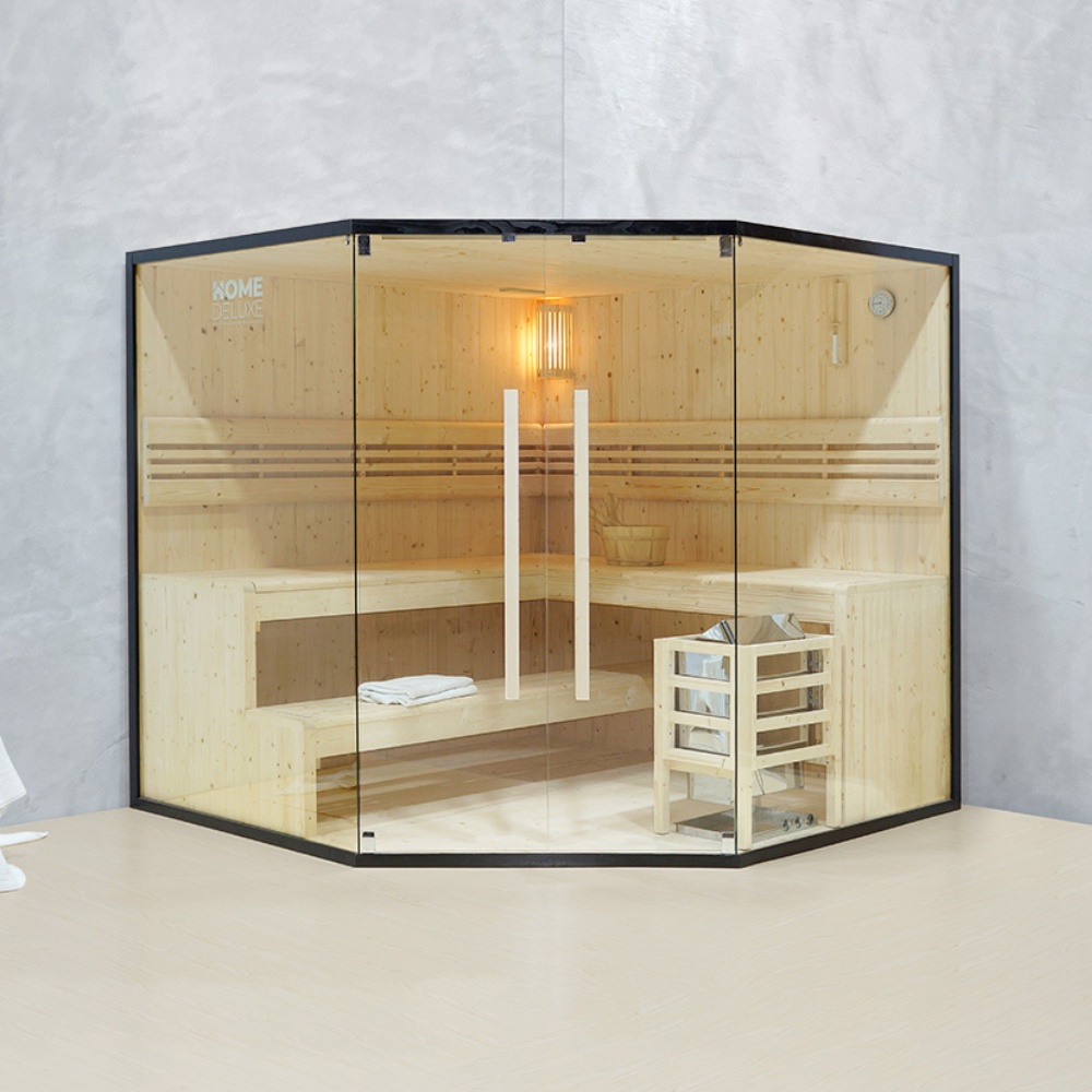 Home Deluxe Traditionelle Sauna SHADOW - XL BIG