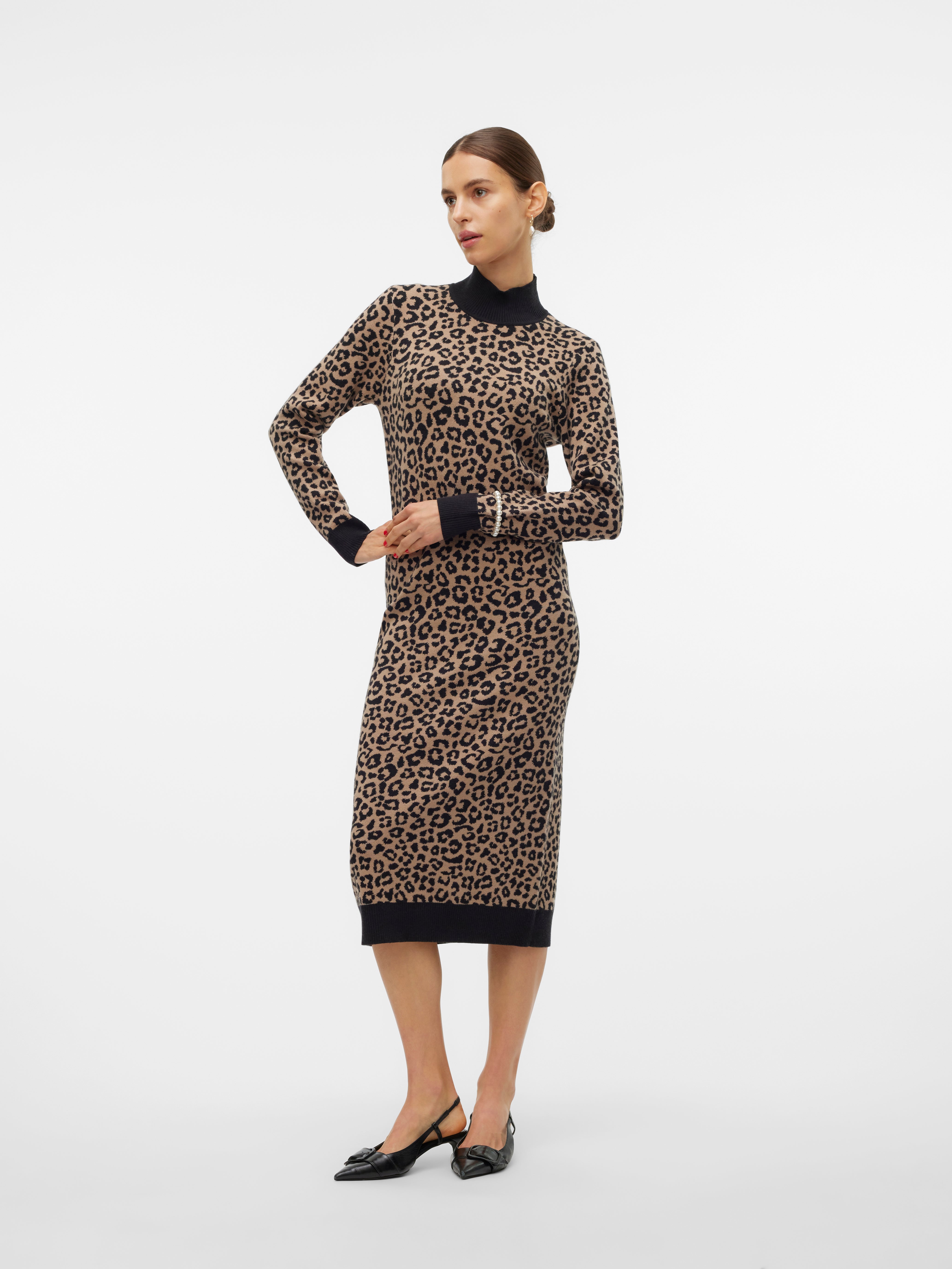 VMARIA Langes Kleid