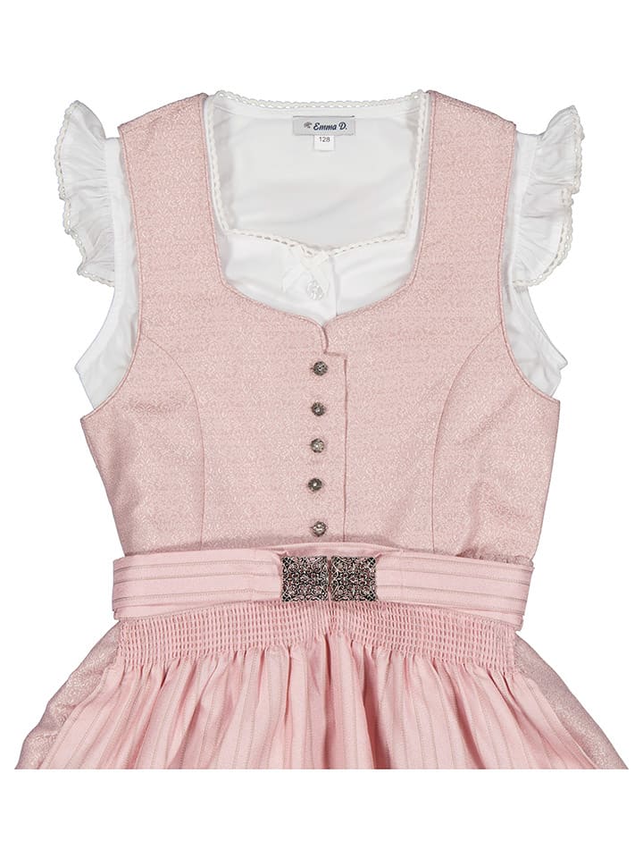 Turi Landhaus Dirndl in Rosa günstig kaufen