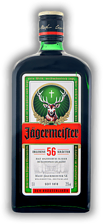 Jägermeister Jägermeister Ein in vielen Ländern der Erde beliebter Kräuterlikör mit einzigartigem und unverkennbarem Geschmack. 0,7	 Liter - Vol 35%