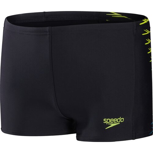KINDER BADEHOSE TECH PNL AQSHT JM BLK/GRN