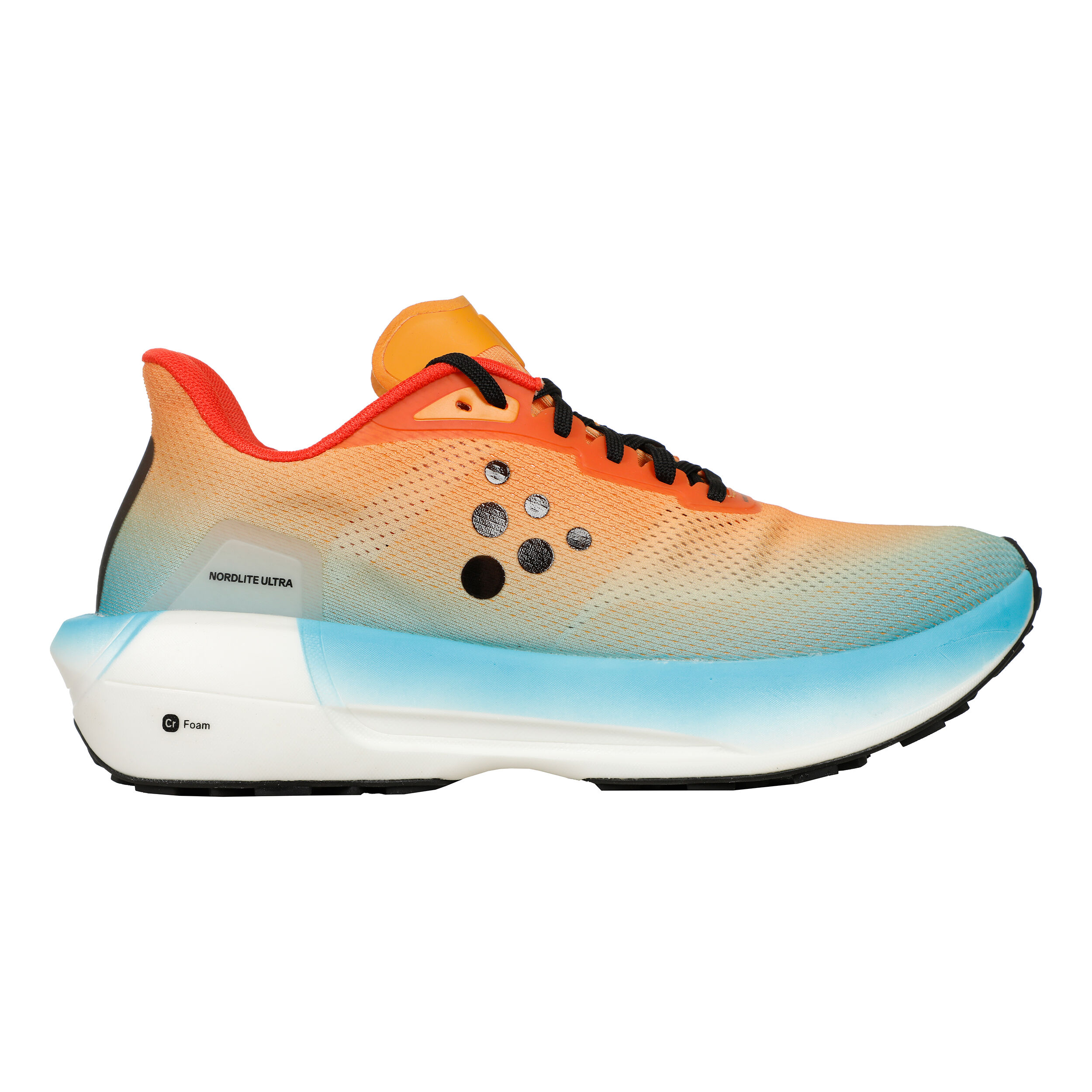 Nordlite Ultra Neutralschuh Herren - Orange, Hellblau