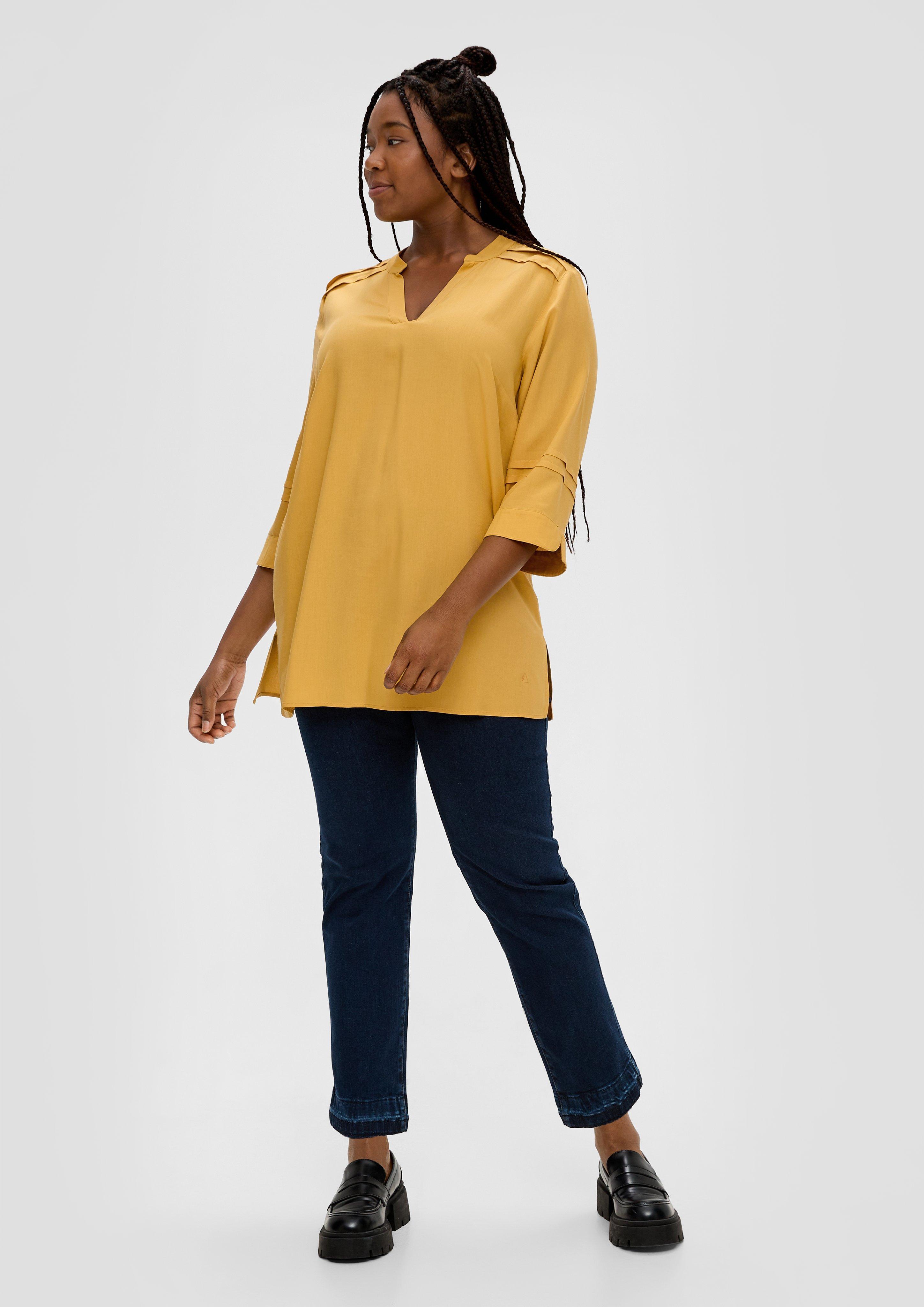 Viskosebluse mit Biesenfalten  2136251-1548