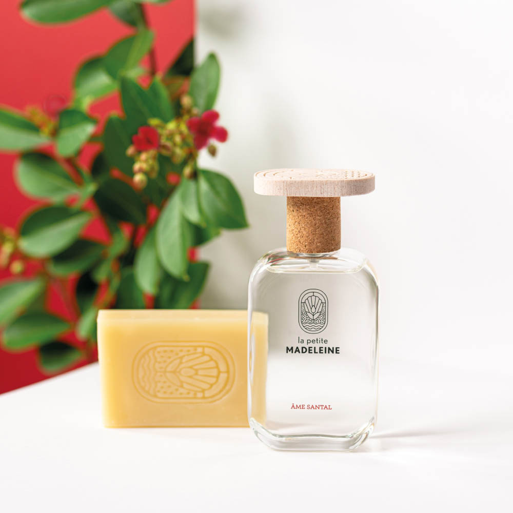 la petite madeleine Âme Santal Savon à froid parfumé
