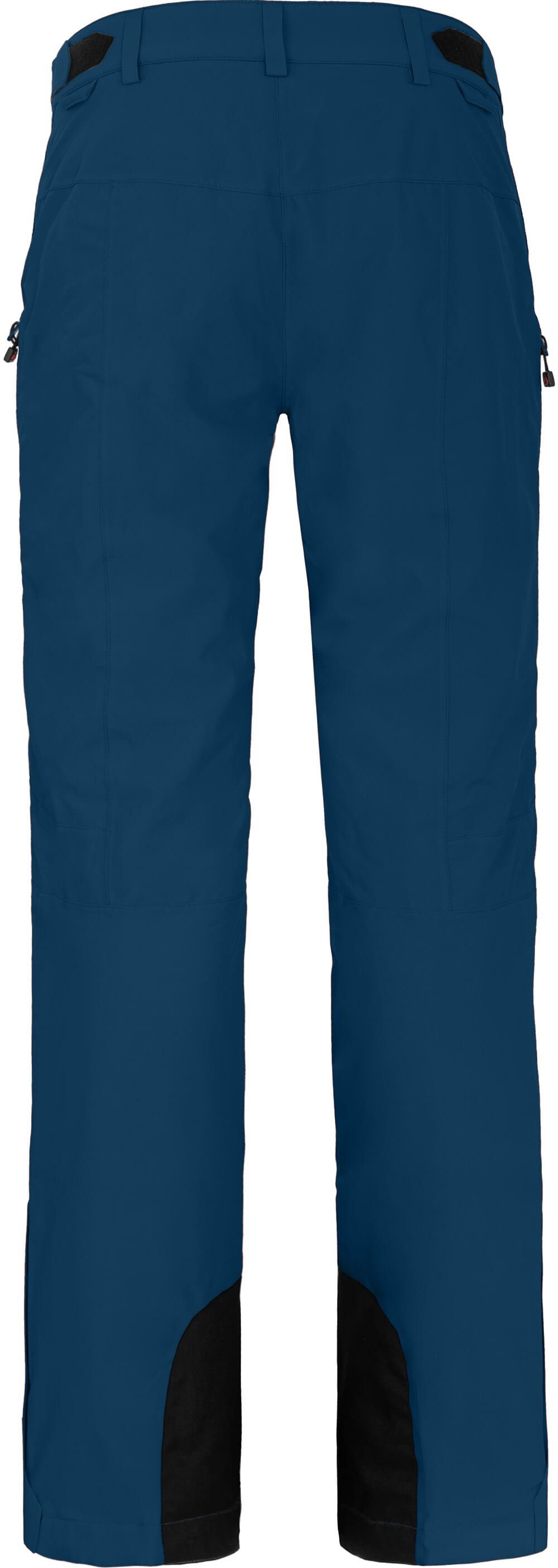 Bergson Skihose ICE Damen Skihose, wattiert, 20000 mm Wassersäule, Kurzgrößen, poseidon blau