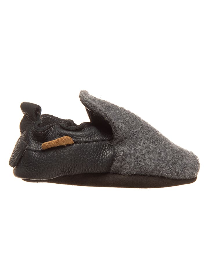 kitz-pichler Krabbelschuhe in Grau günstig kaufen