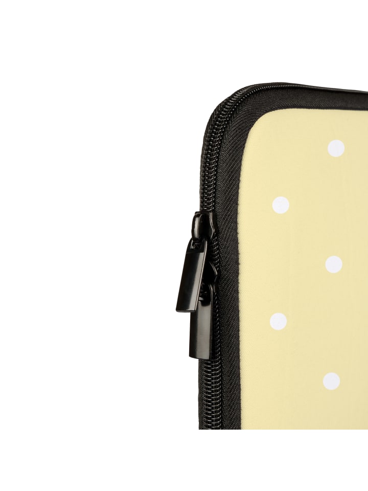 Mr. & Mrs. Panda Notebook Tasche Eichhörnchen Smoothie mit Spruch in Gelb Pastell günstig kaufen onesize