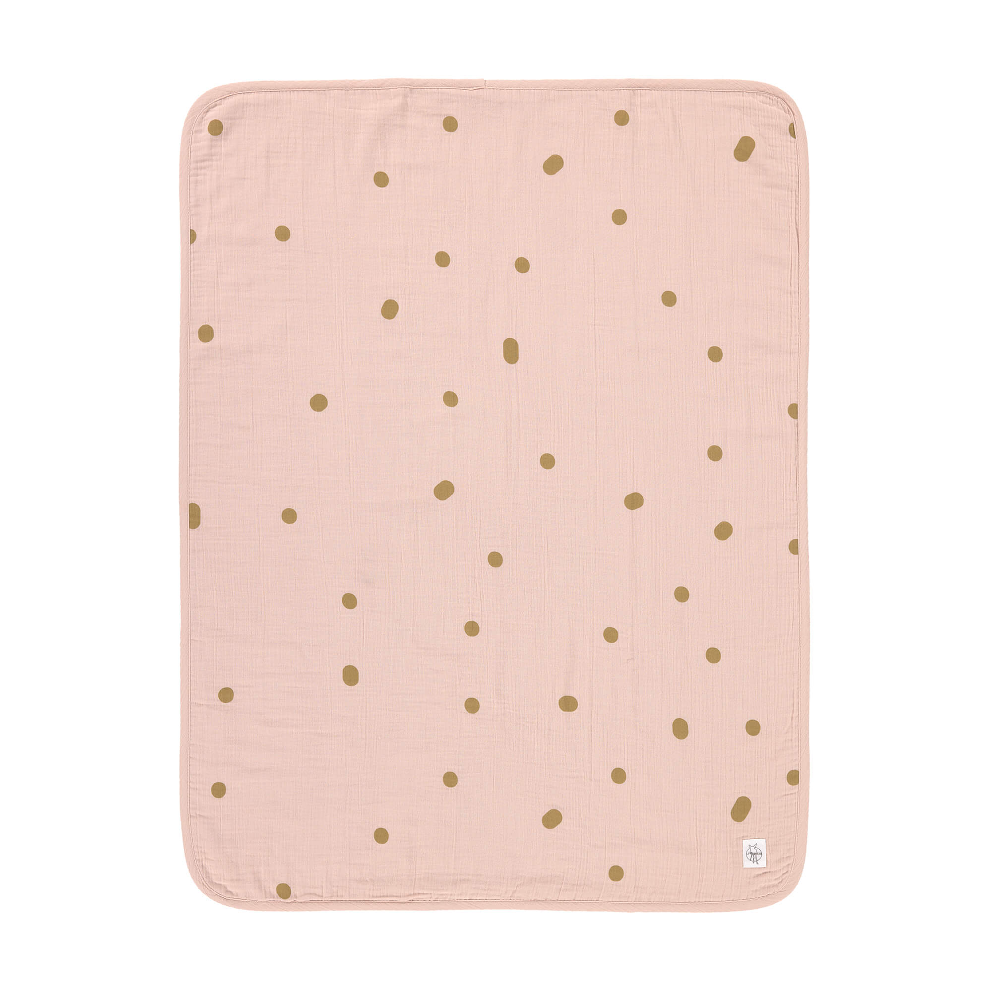 Babydecke - Bio Baumwolle, Powder Pink, Rosa