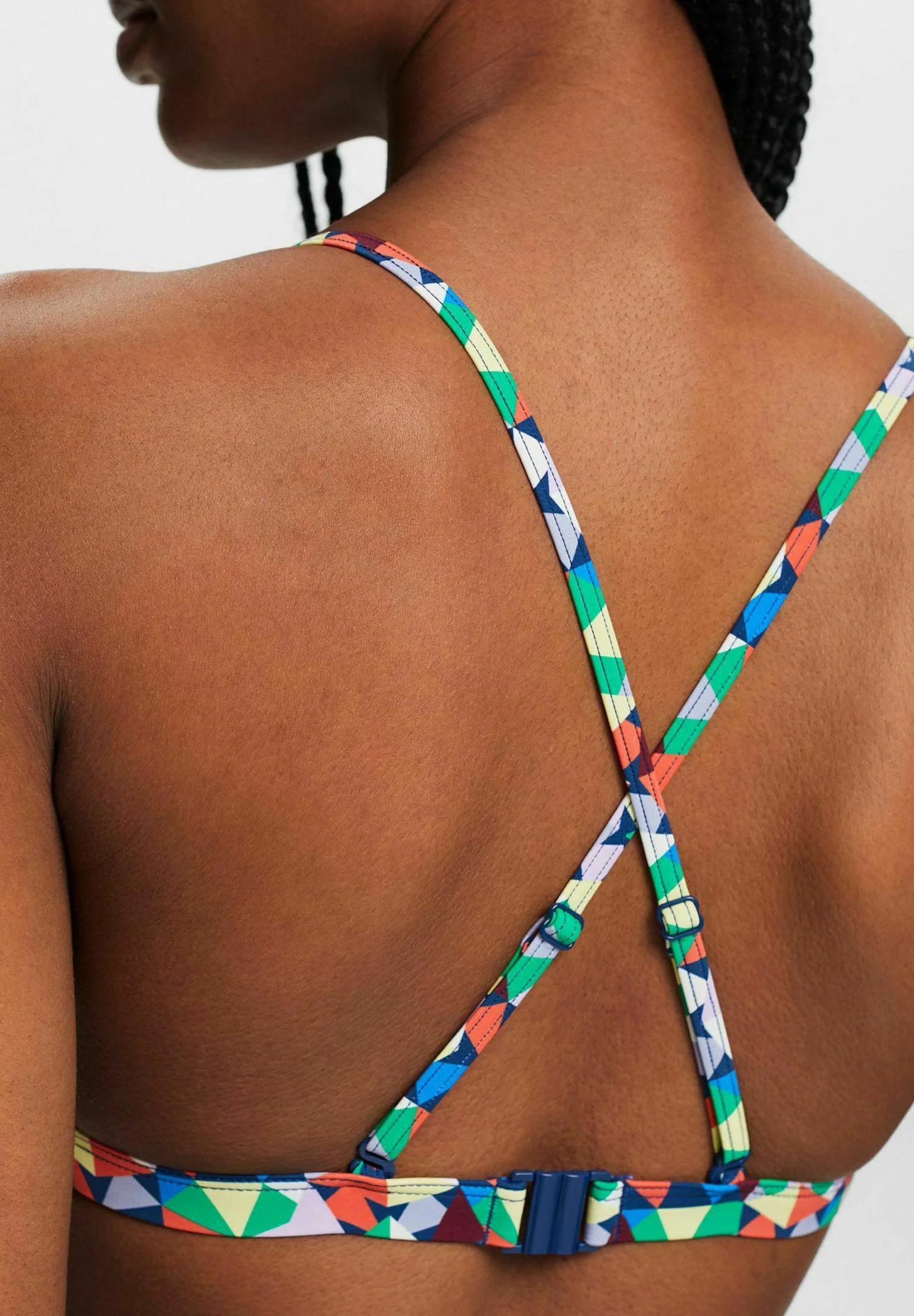 Esprit WATTIERTESMIT ALLOVER-MUSTER - Top de bikini