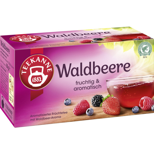 Teekanne Waldbeere 20ST 50G