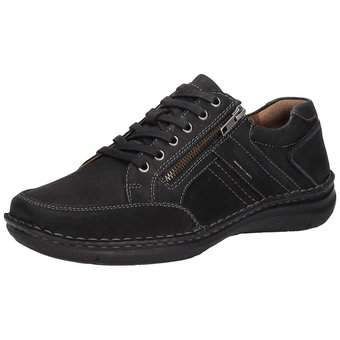 Josef Seibel Alfred 02 Schnürer in schwarz