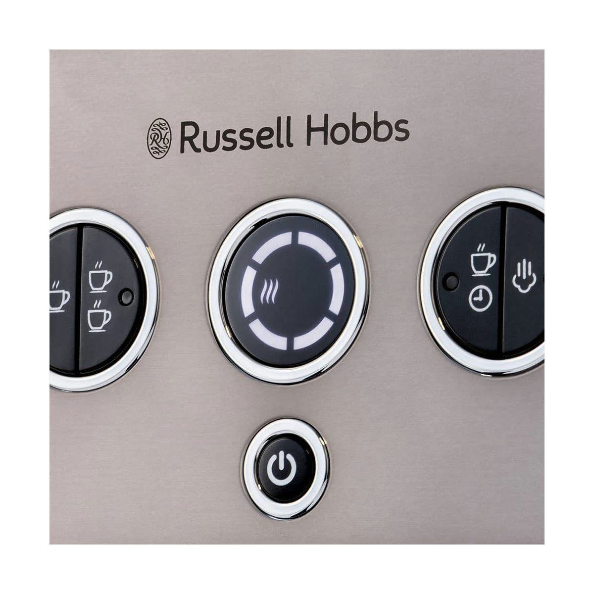 RUSSELL HOBBS Espressomaschine Distinction 26452-56 Edelstahl Titanium