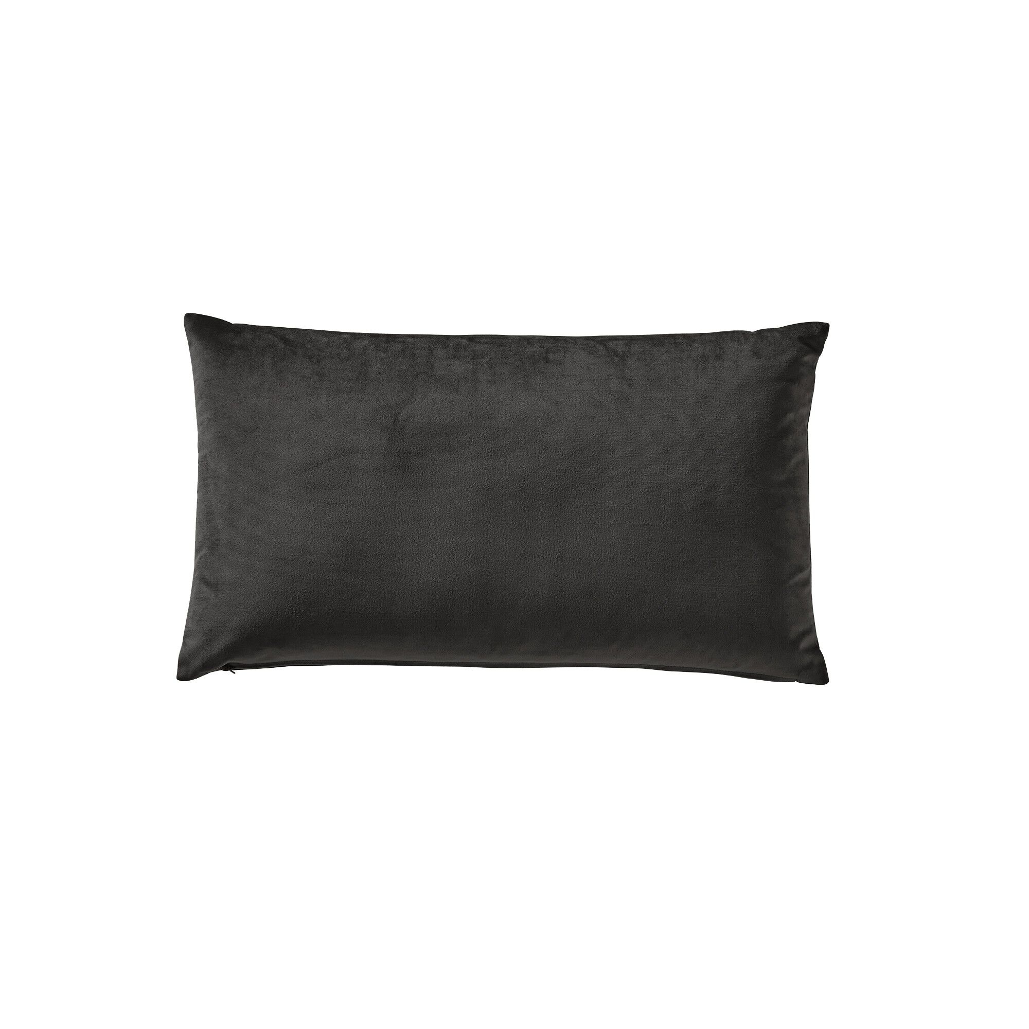 Housse coussin en velours uni