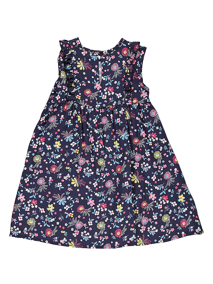 Topo Kleid in Dunkelblau/ Bunt günstig kaufen 116