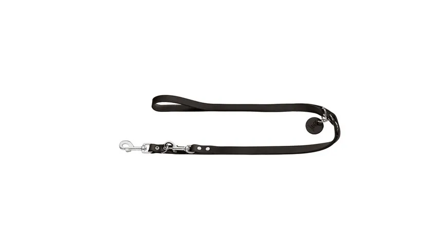 Hunter Verstellbare Führleine schwarz 13 mm/200 cm