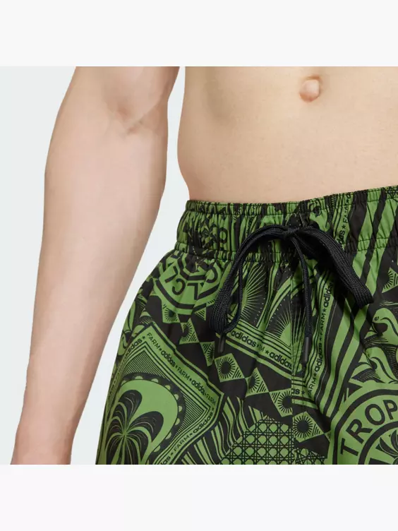adidas adidas x FARM 3-Streifen 5-Inch Badeshorts