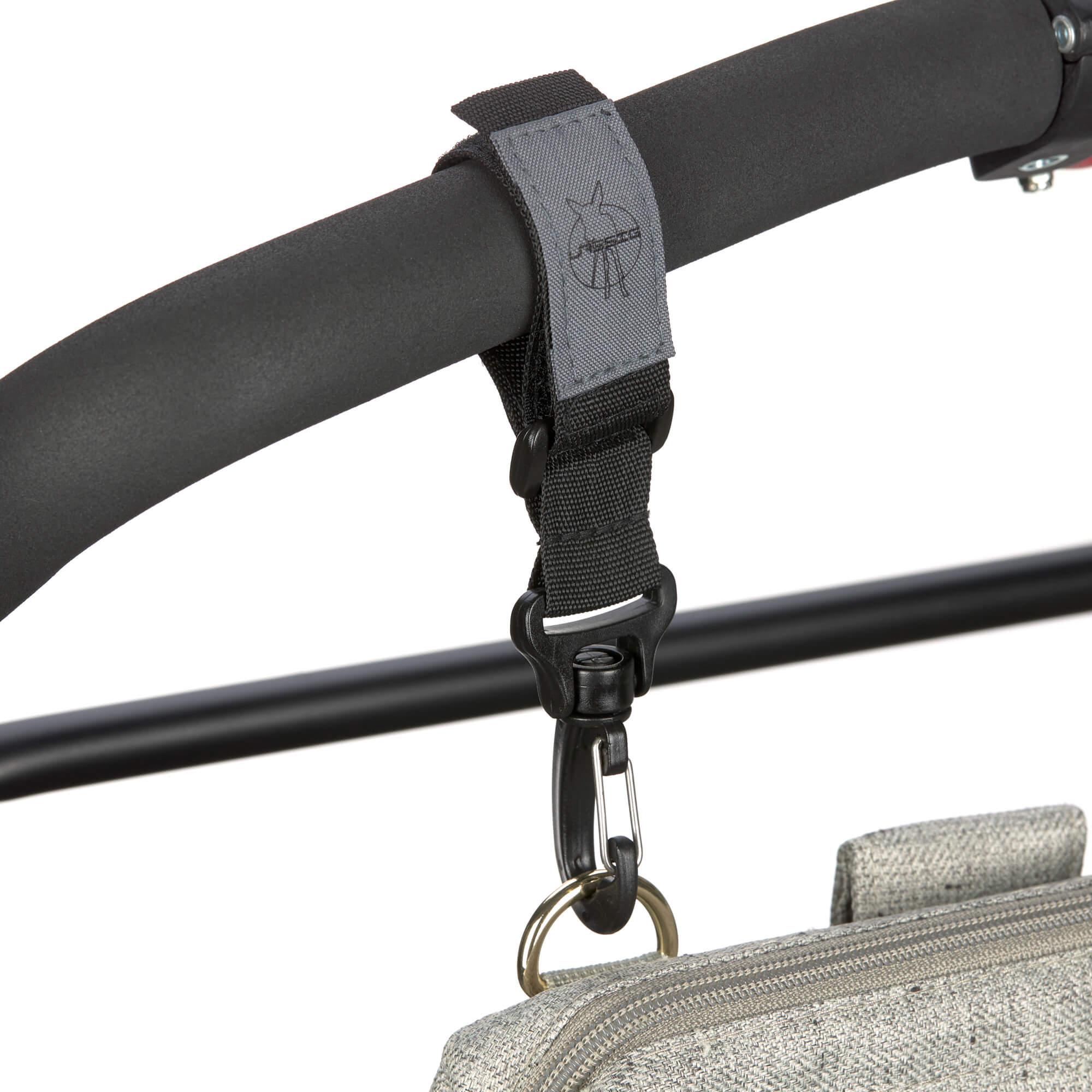 Kinderwagenhaken (2 Stk) - Stroller Hooks, black
