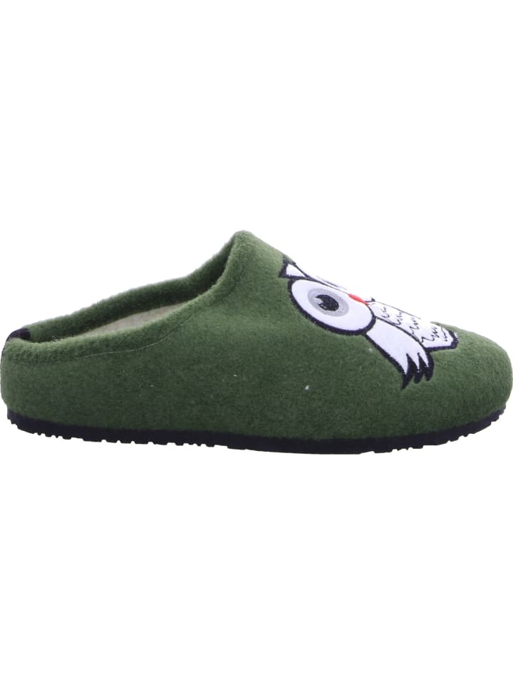 Scandi Pantoffel in grün günstig kaufen