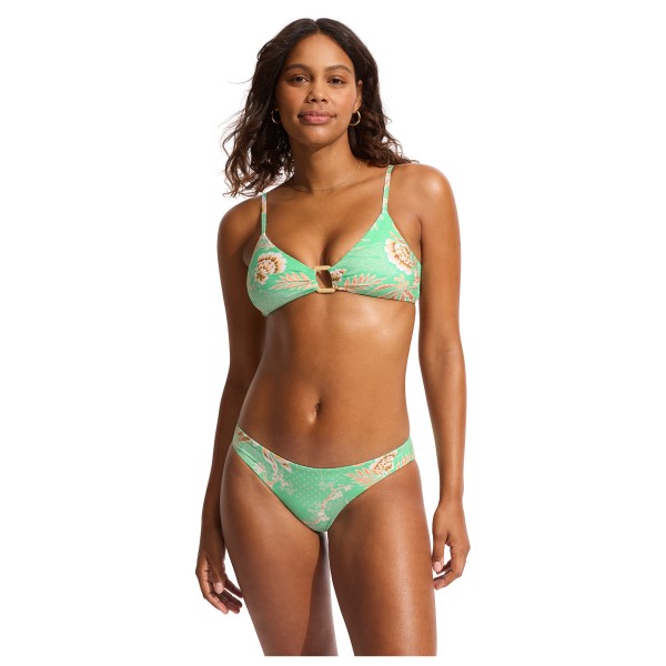 Seafolly - Women's Eden Ring Front Bralette - Bikini-Top