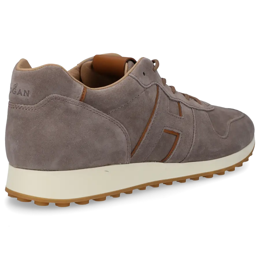 Hogan - Sneaker low H383 Veloursleder - grau