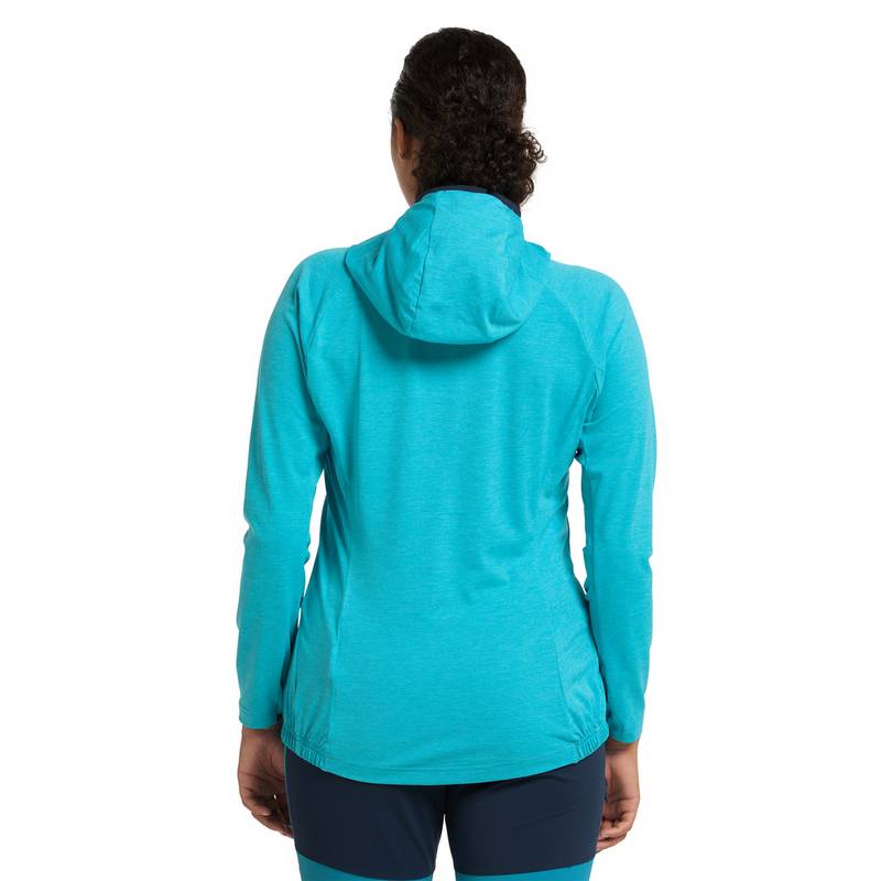 Haglöfs Mirre Mid Hood Fleecejacke Damen