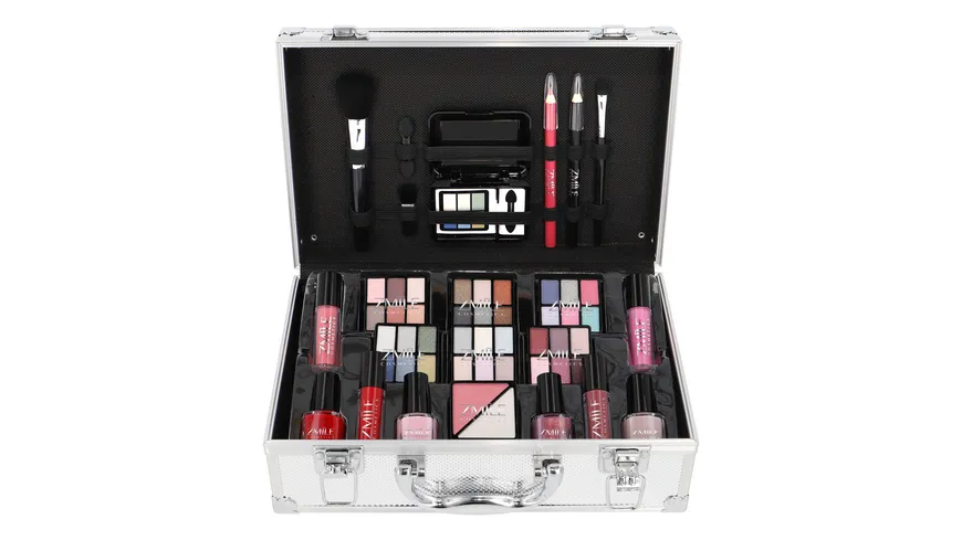 ZMILE cosmetics Kosmetik-Koffer silber silber