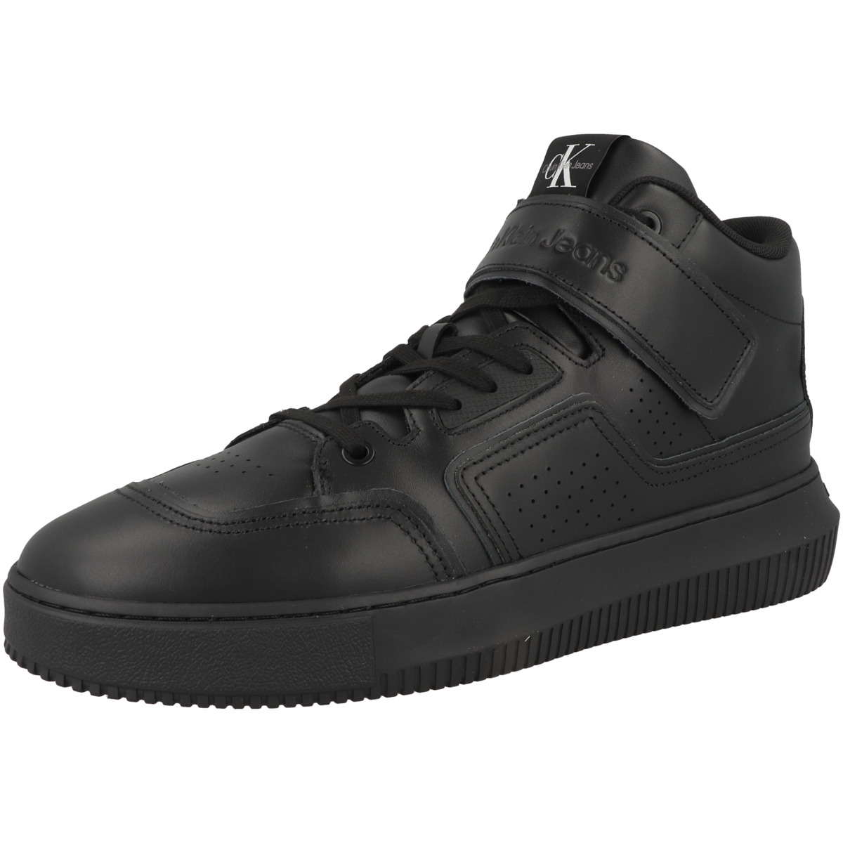 Calvin Klein Jeans Chunky Cupsole Laceup Mid Sneaker mid schwarz