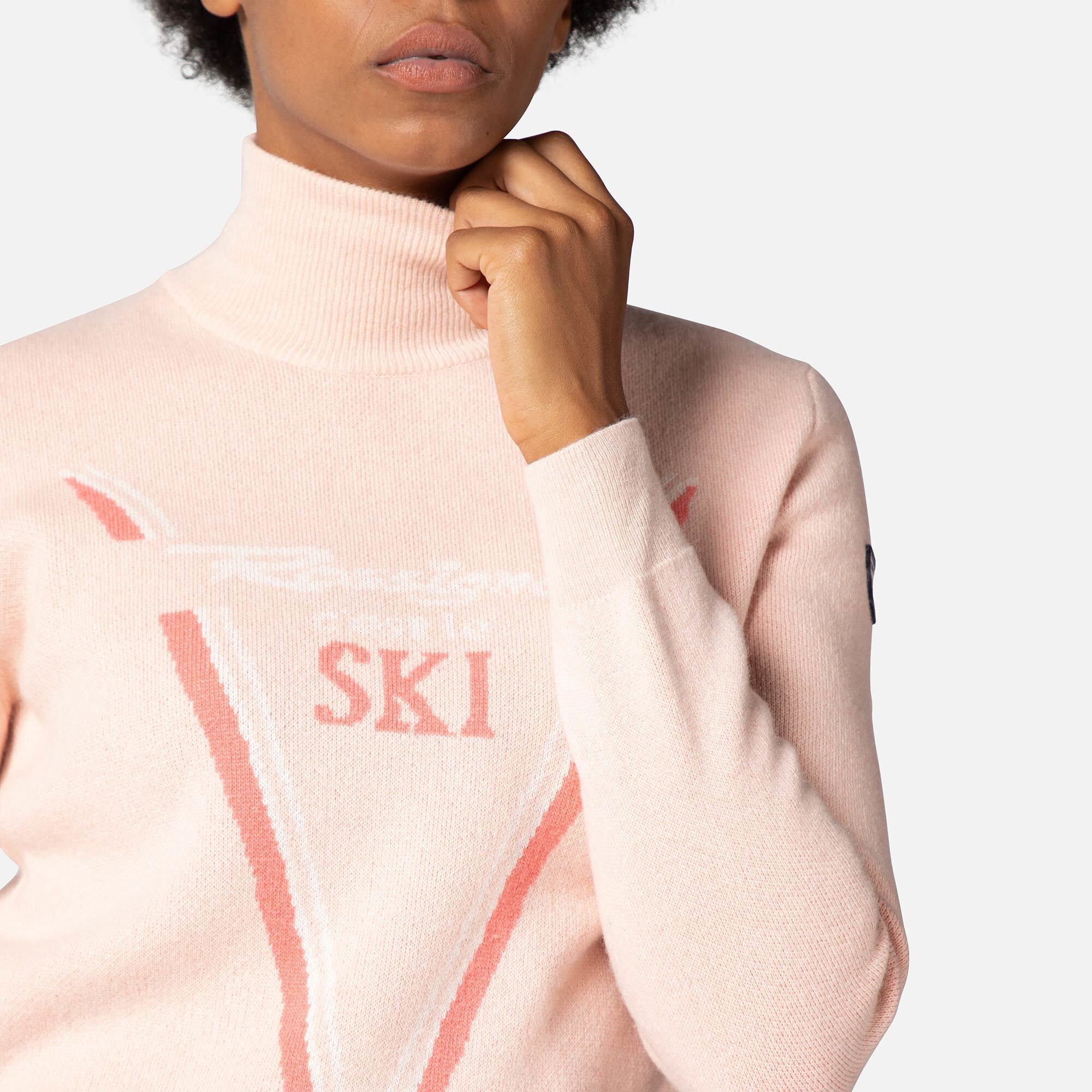 Pull en maille à col haut Victoire femme