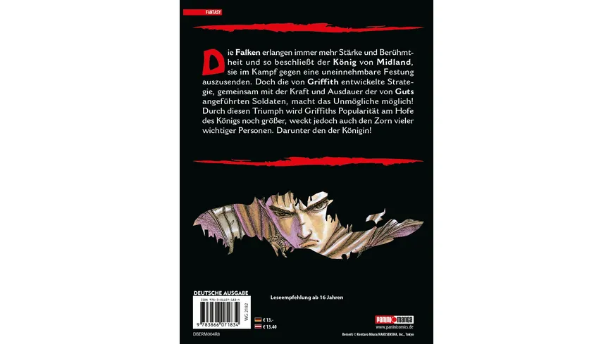 Berserk Max 04 - Das actiongeladene und genredefinierende Dark-Fantasy-Epos von Kentaro Miura