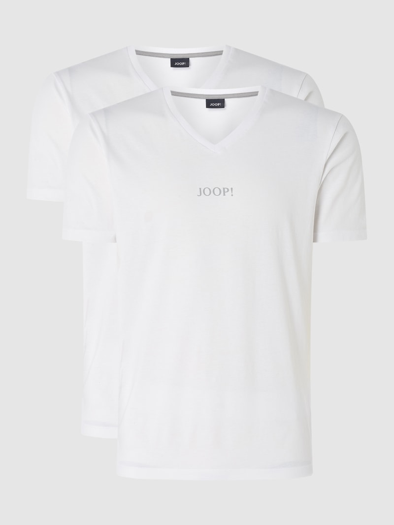 T-Shirt im 2er-Pack in weiß