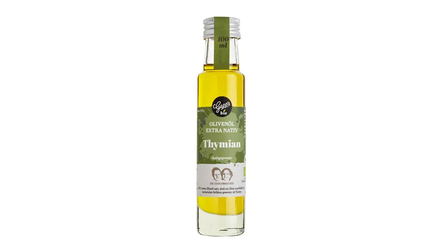 Gepp's Bio Olivenöl Extra Nativ Thymian 100 ml