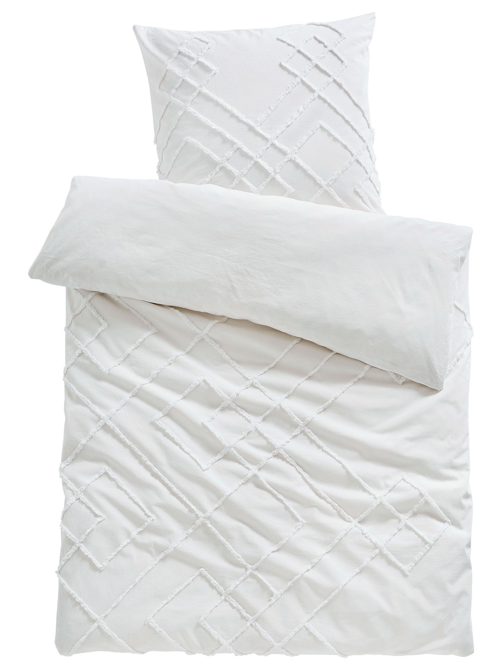 Bohemian Summer Renforcé-Bettwäsche, Offwhite