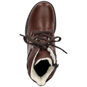 Rieker Schnürstiefelette in braun