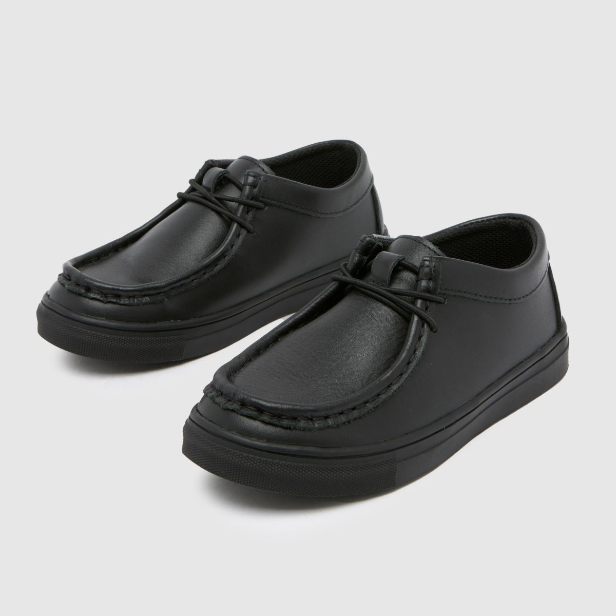 Schuh svarta lifter pojkar juniorskor