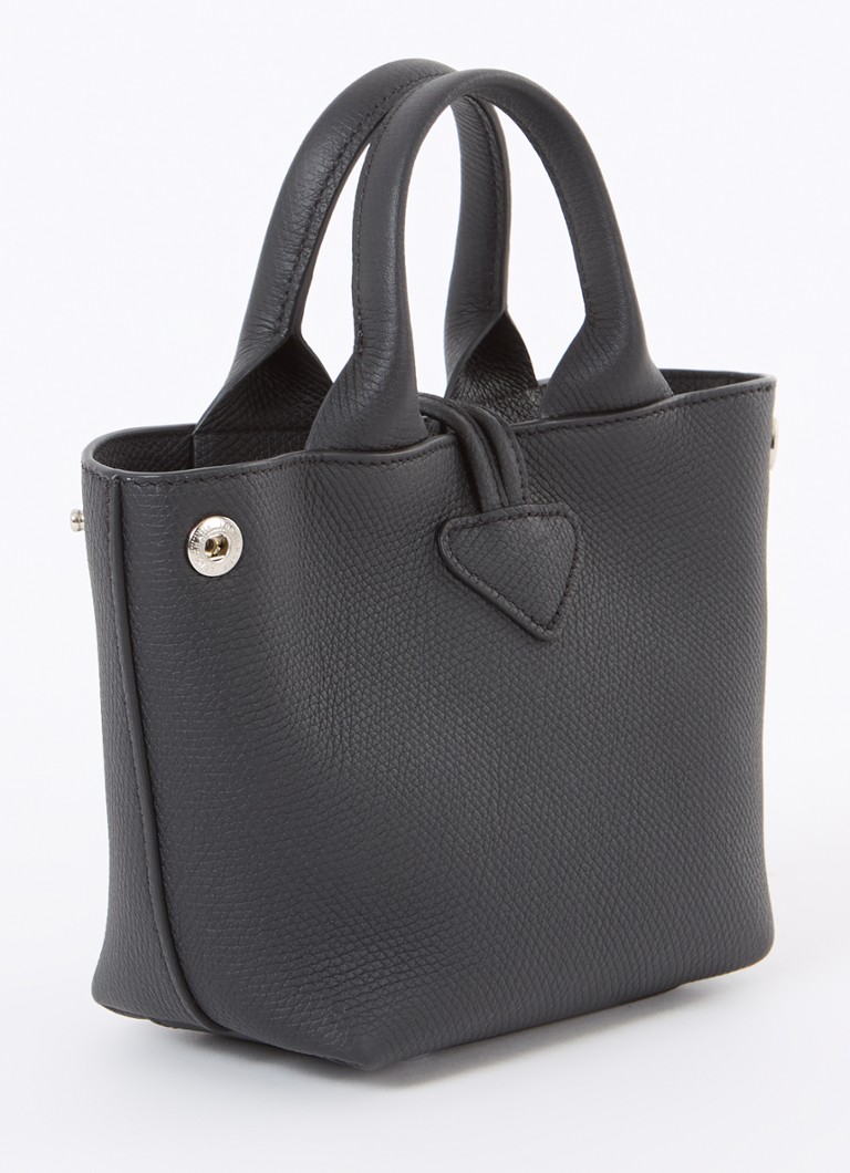 Kožená kabelka Longchamp Le Roseau XS