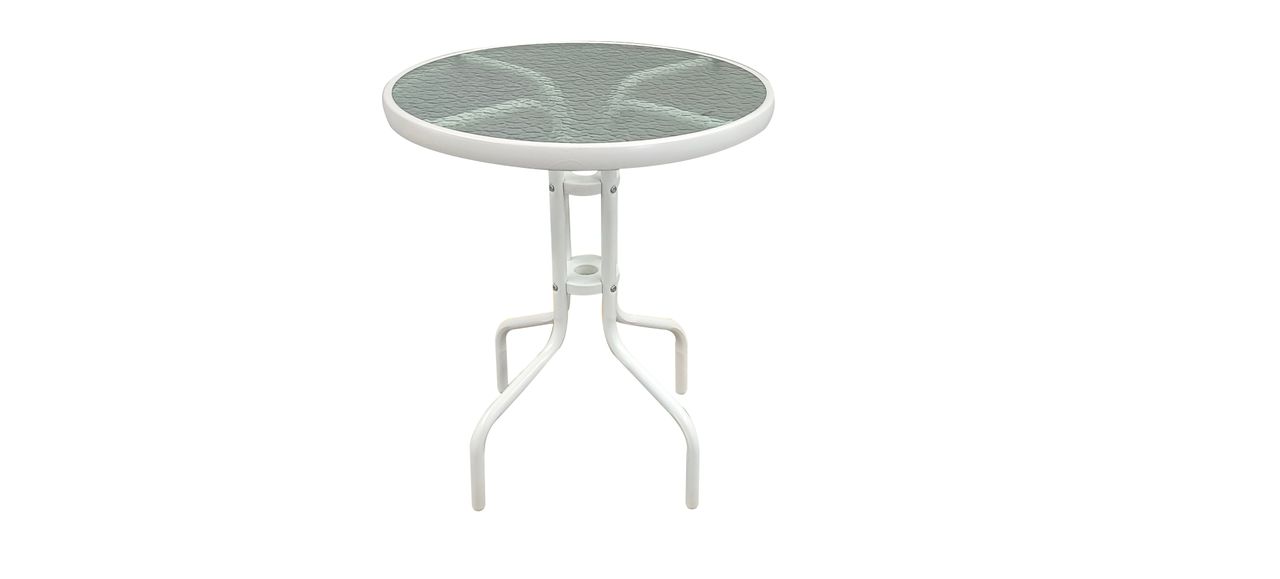 Happy Home Happy Home 3 tlg. Bistro Set HGE51-BEI helles Rattan mit Sitzkissen in Beige