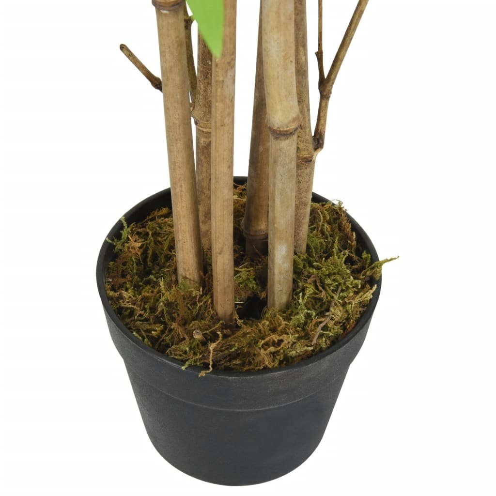 Kunstrasen Bambusbaum Künstlich 368 Blätter 80 cm Grün, vidaXL, Höhe: 80 mm