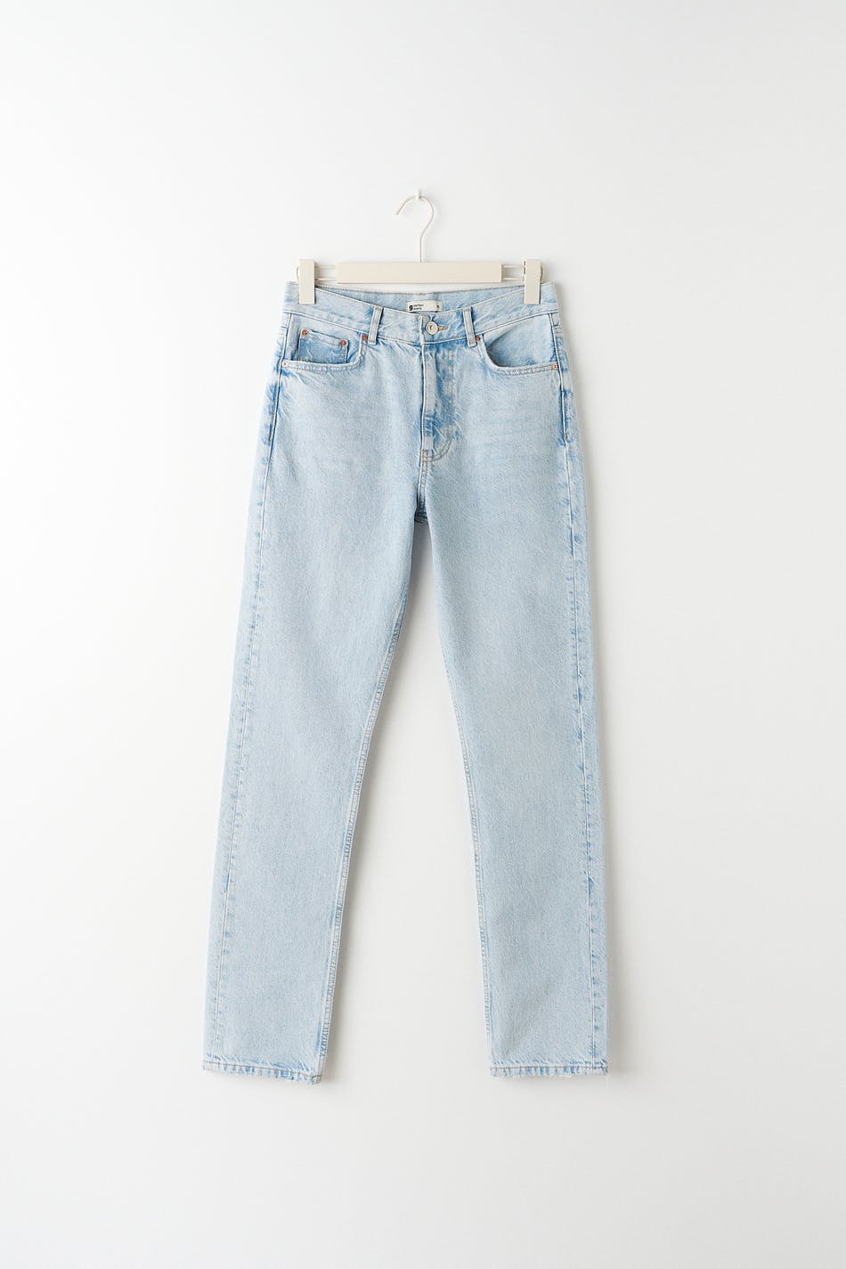Straight slim jeans