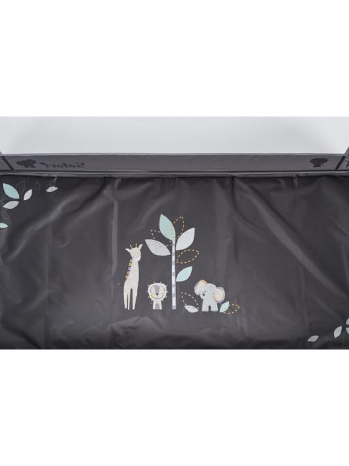 Moni Reisebett, Laufstall Safari in grün günstig kaufen 60x120 cm