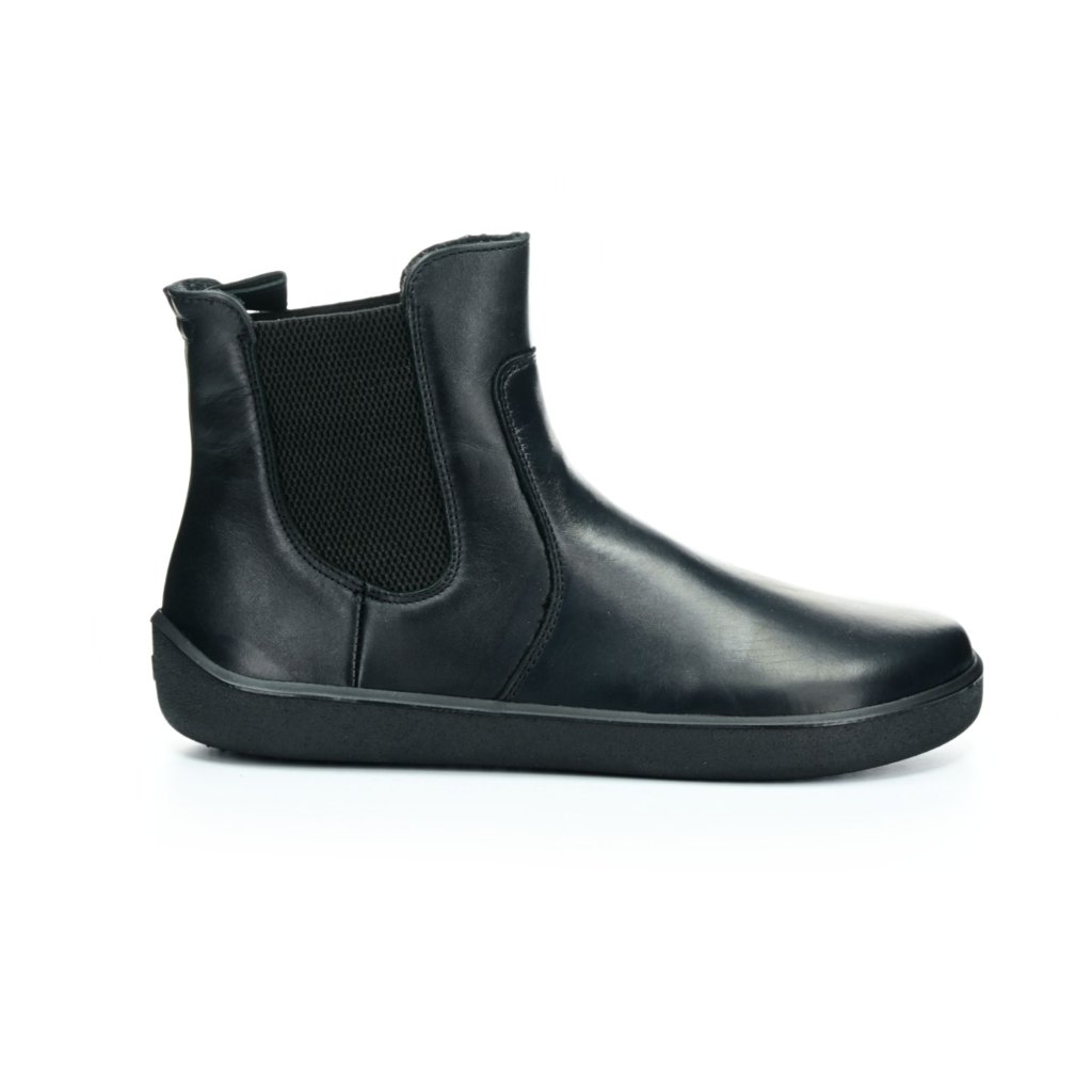Be Lenka Entice Neo All Black  Chelsea Barfußschuhe