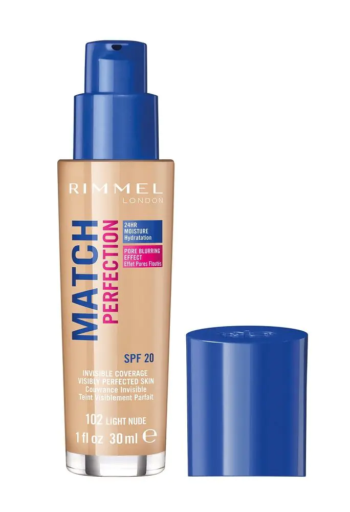 Rimmel Match Perfection tekući puder za lice, 102