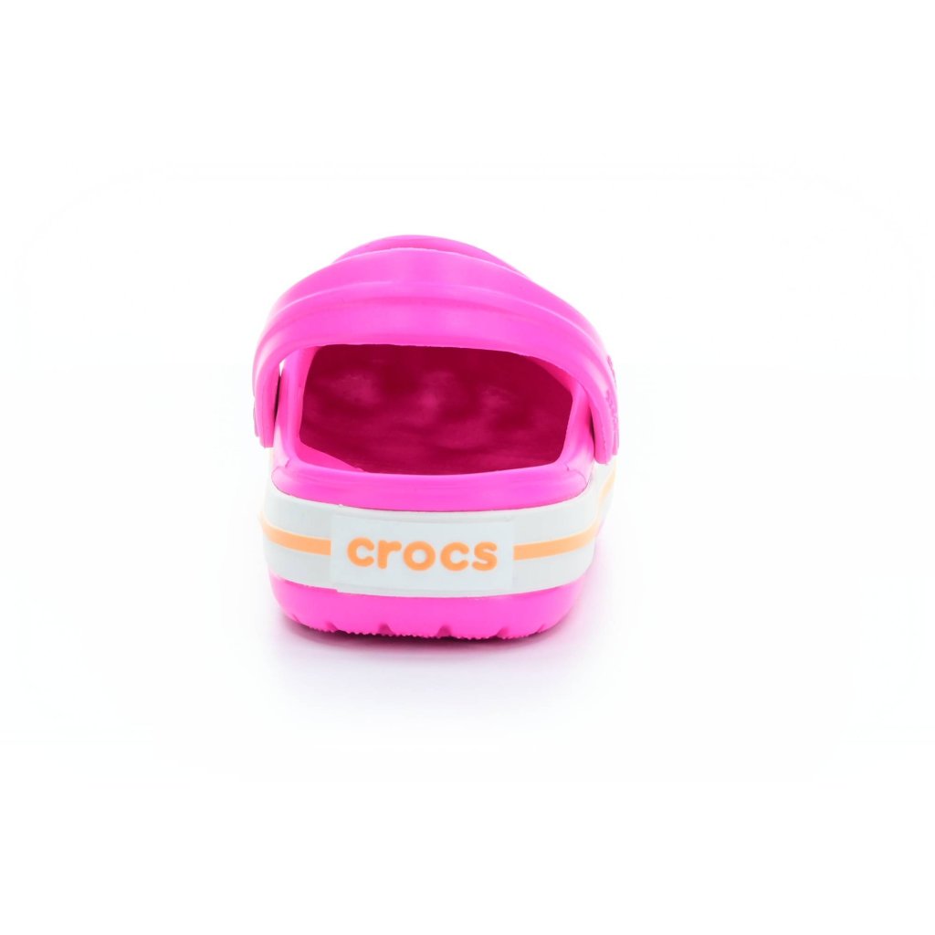 Crocs Crocband Clog K - Electric Pink / Cantaloupe Pantoffeln