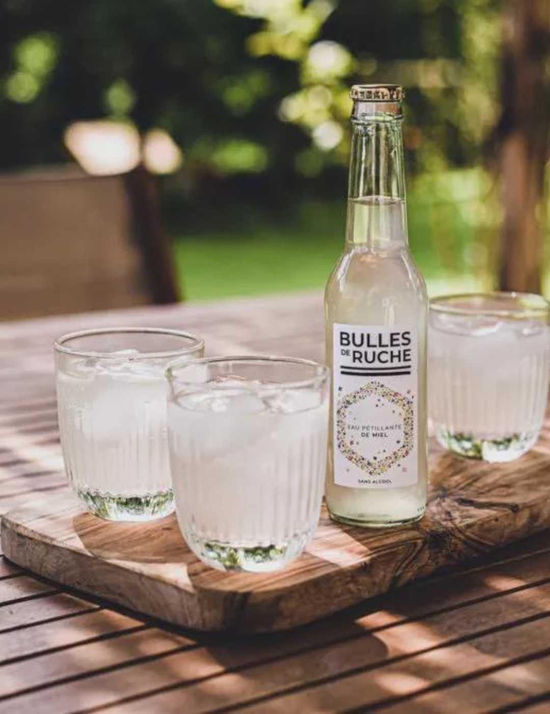 Bulles de ruche : Eau pétillante de miel - Gueule de joie 0° |  27.5 cl