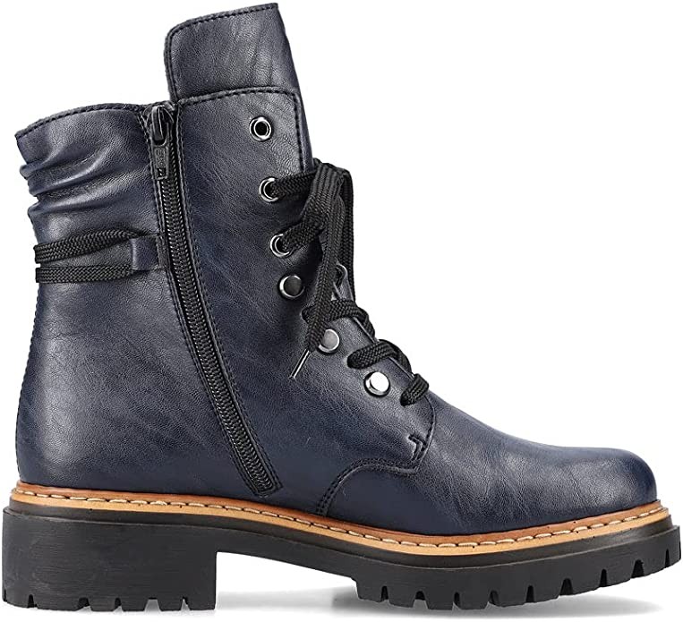 RIEKER Winterstiefel blau HWK Damen Stiefel