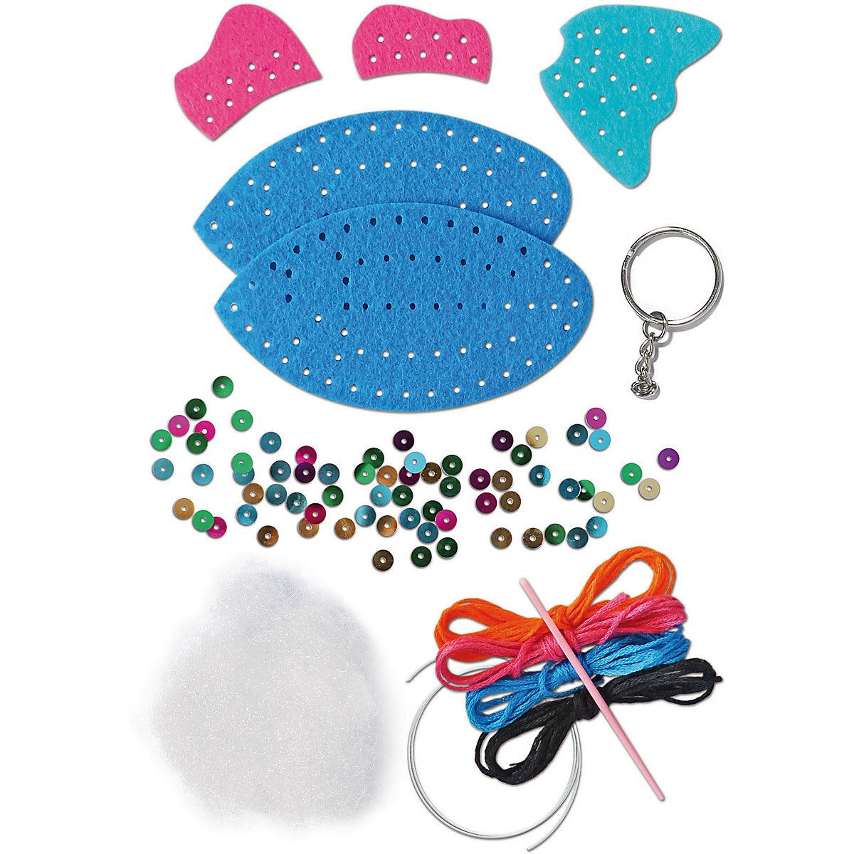 MADE BY YOU Näh-Set Glitzerfisch