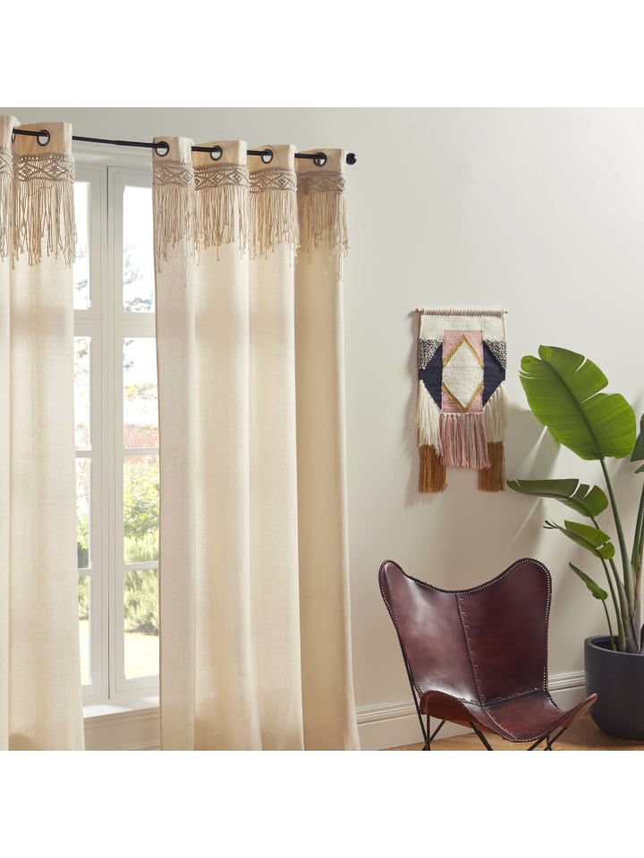 Atmosphera Créateur d'intérieur Vorhang in beige günstig kaufen onesize