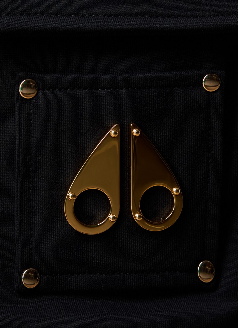 Pantaloni de trening Moose Knuckles Clemont slim fit cu buzunare cu clapă și logo