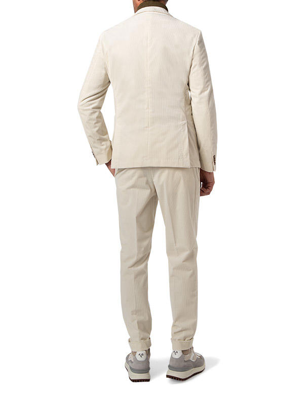 BOSS Black, Anzug Hanry-Perin, Slim Fit, Cord, creme